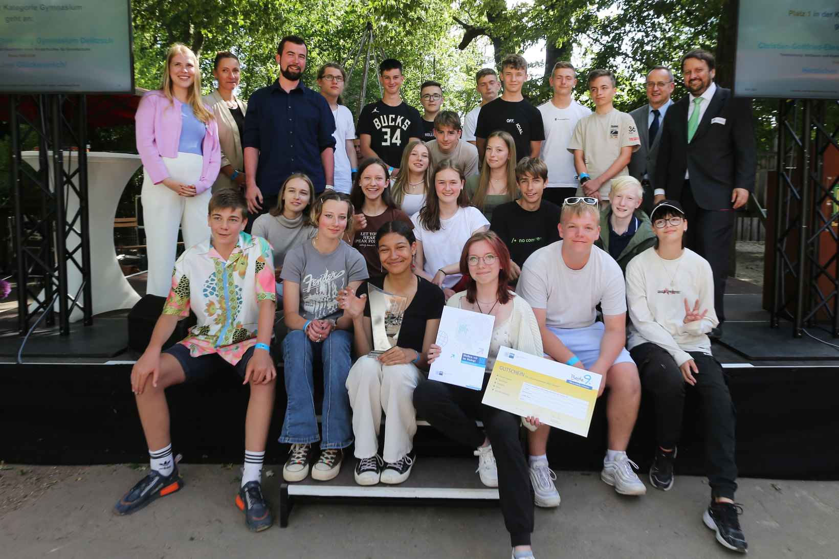 Beste Neunte 2023: 1. Platz Kategorie Gymnasium, Christian-Gottfried-Ehrenberg Gymnasium