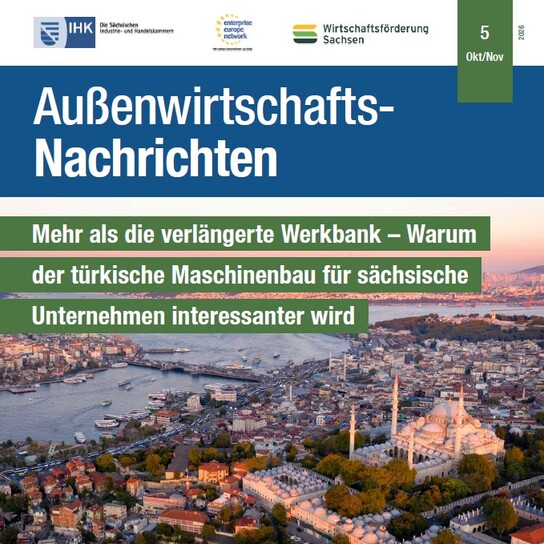 Deckblatt Außenwirtschaftsnachrichten Ausgabe 5, Oktober 2026