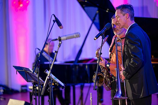 Wirtschaft trifft Kultur: Impressionen vom Konzert der LAMETTA FIVE in der Alten Börse am 30.11.2023