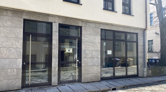Außen Schaufensterfront