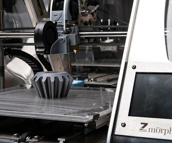 3D-Drucker erschafft ein Konstrukt