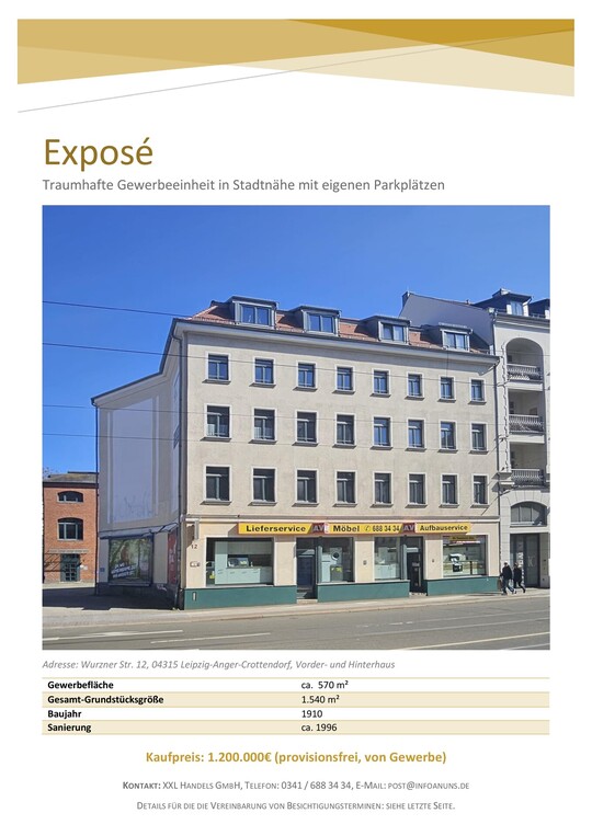 Außenansicht Vorderhaus