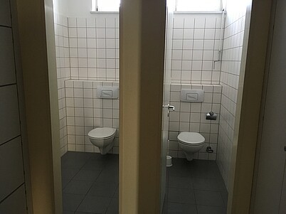 Rötha, Markt 10: Toilette