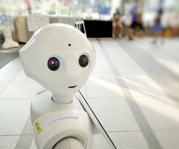 Freundlicher Roboter