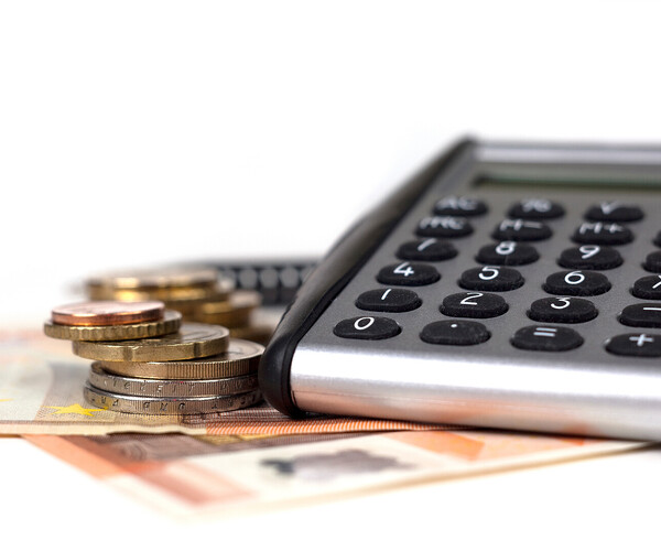 Taschenrechner und Geld