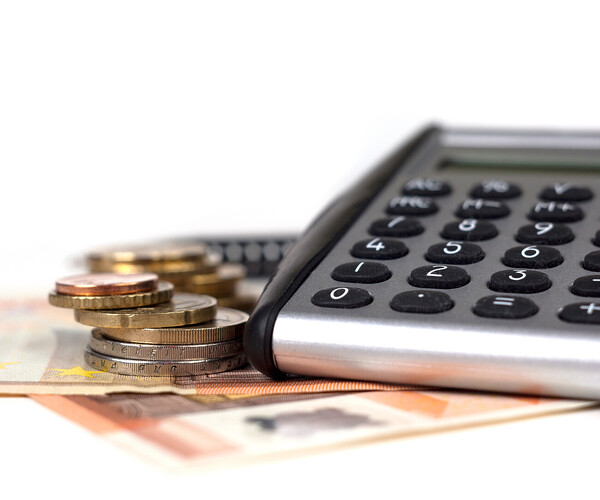 Taschenrechner und Geld