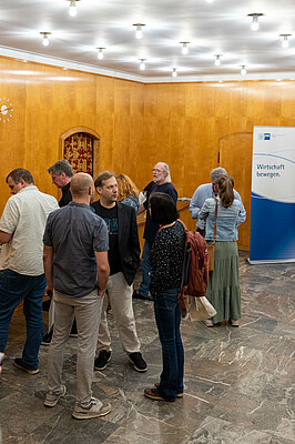 Impressionen von "Wirtschaft trifft Kultur" am 23.05.24 mit Pascal von Wroblewsky und dem Lora Kostina Trio