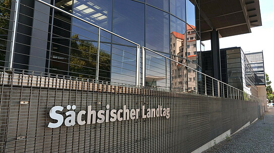 Sächsischer Landtag in Dresden