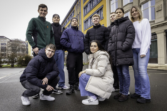 Die Ausbildungsbotschafter der IHK zu Leipzig © Stefan Schacher