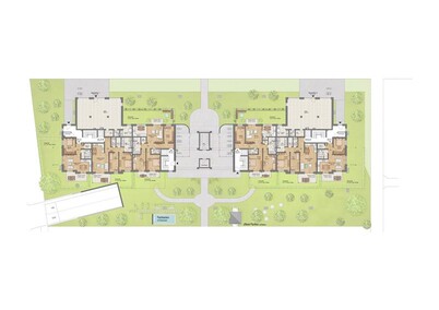 Grundriss der Gewerbeimmobilie an der Lausener Straße 27-31A