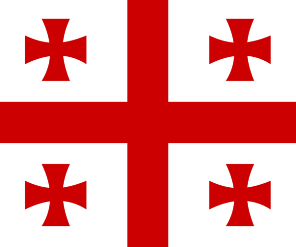 Fahne von Georgien