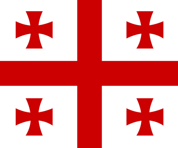 Fahne von Georgien