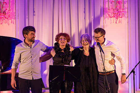 Impressionen von "Wirtschaft trifft Kultur" am 23.05.24 mit Pascal von Wroblewsky und dem Lora Kostina Trio3