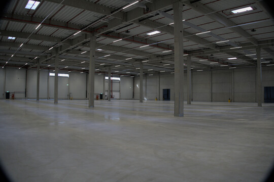 Innenansicht Hallenobjekt