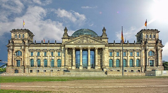 Reichstagsgebäude in Berlin