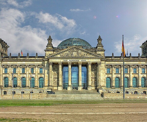 Reichstagsgebäude in Berlin