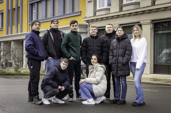 Die Ausbildungsbotschafter der IHK zu Leipzig © Stefan Schacher