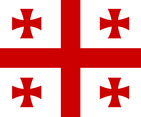 Fahne von Georgien