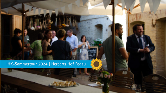 IHK-Sommertour 2024: Herberts Hof Pegau