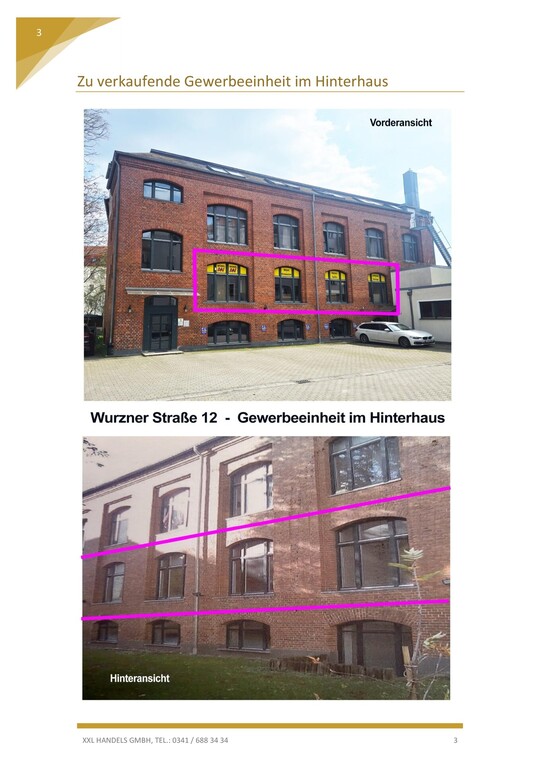 Außenansicht Hinterhaus