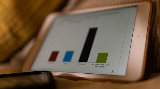 Statistik auf Handy