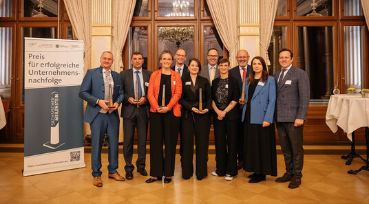 Gruppenbild Preisträger Sächsischer Meilenstein 2025
