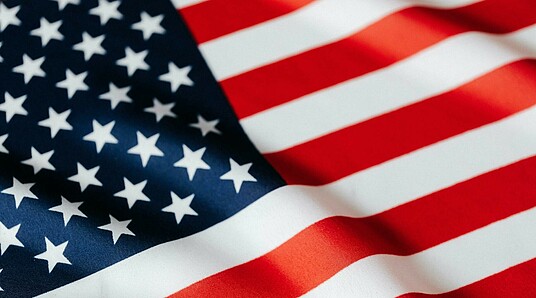 Amerikanische Fahne (Ausschnitt)