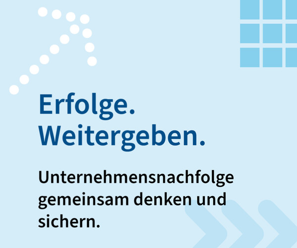 Plakat Erfolge Weitergeben