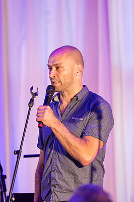Impressionen von "Wirtschaft trifft Kultur" am 23.05.24 mit Pascal von Wroblewsky und dem Lora Kostina Trio