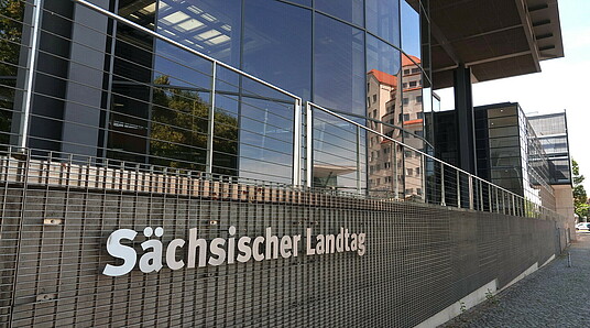 Sächsischer Landtag in Dresden