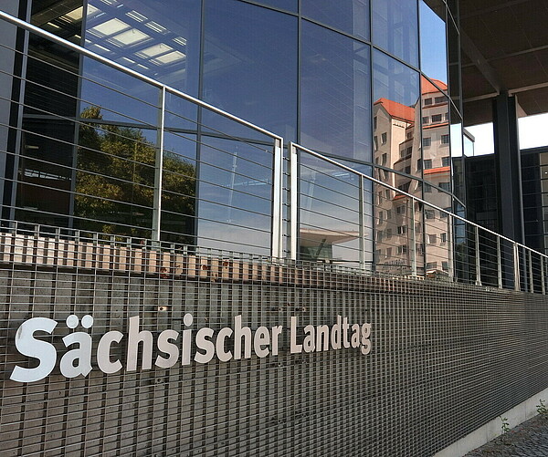 Sächsischer Landtag in Dresden
