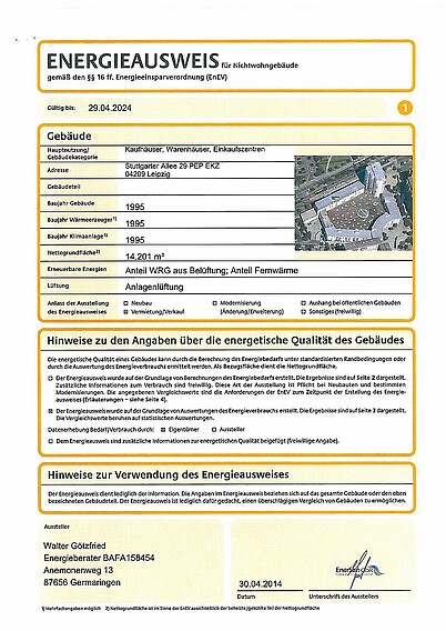 Leipzig, Stuttgarter Allee 29: Energieausweis