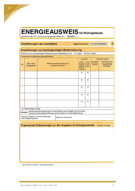 Energieausweis