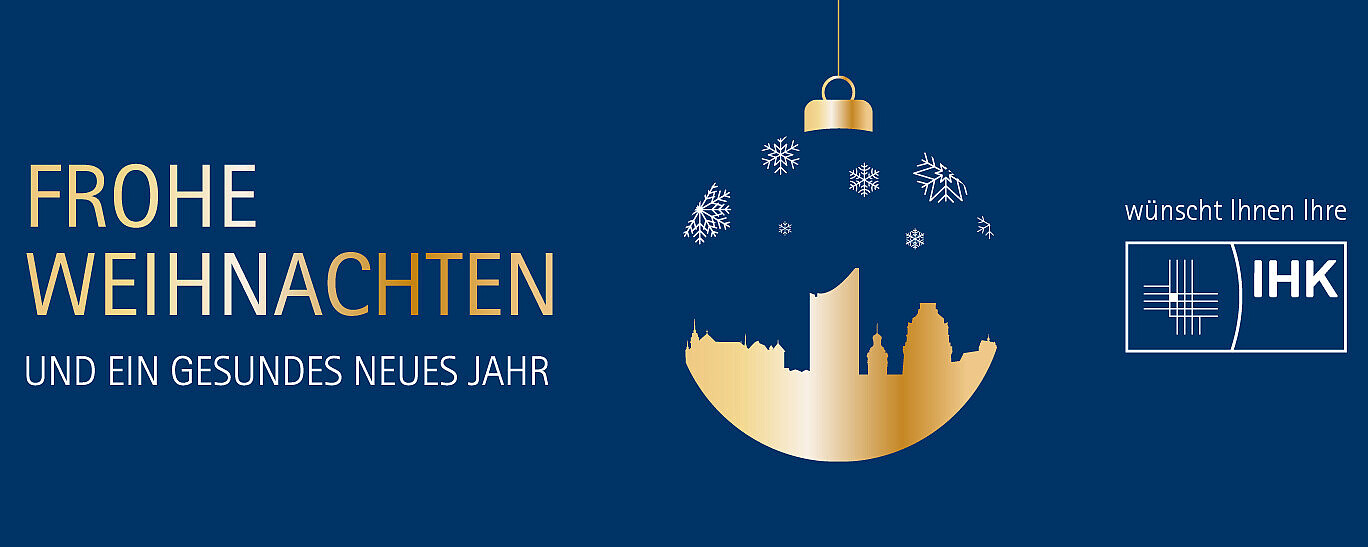 Newsletter_Banner Motiv Weihnachten 2025 der IHK zu Leipzig