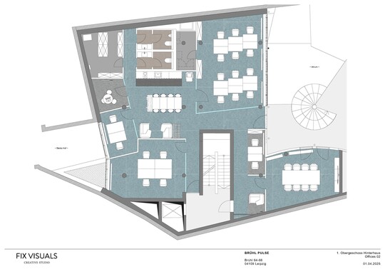 Grundriss Büro 2