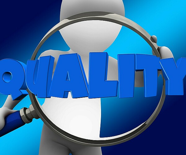 Logo für Qualitätsmanagement