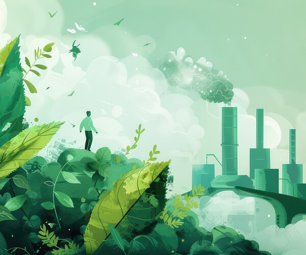 Graphik zu Greenwashing
