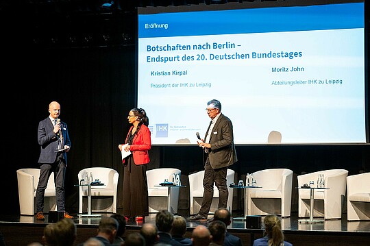 Parlamentarischer Abend im Haus Leipzig