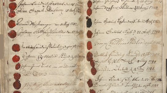 altes Buch mit altdeutscher Schrift