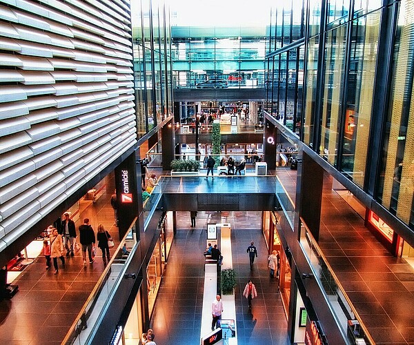 Einkaufscenter in Leipzig