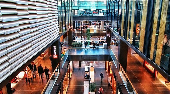 Einkaufscenter in Leipzig
