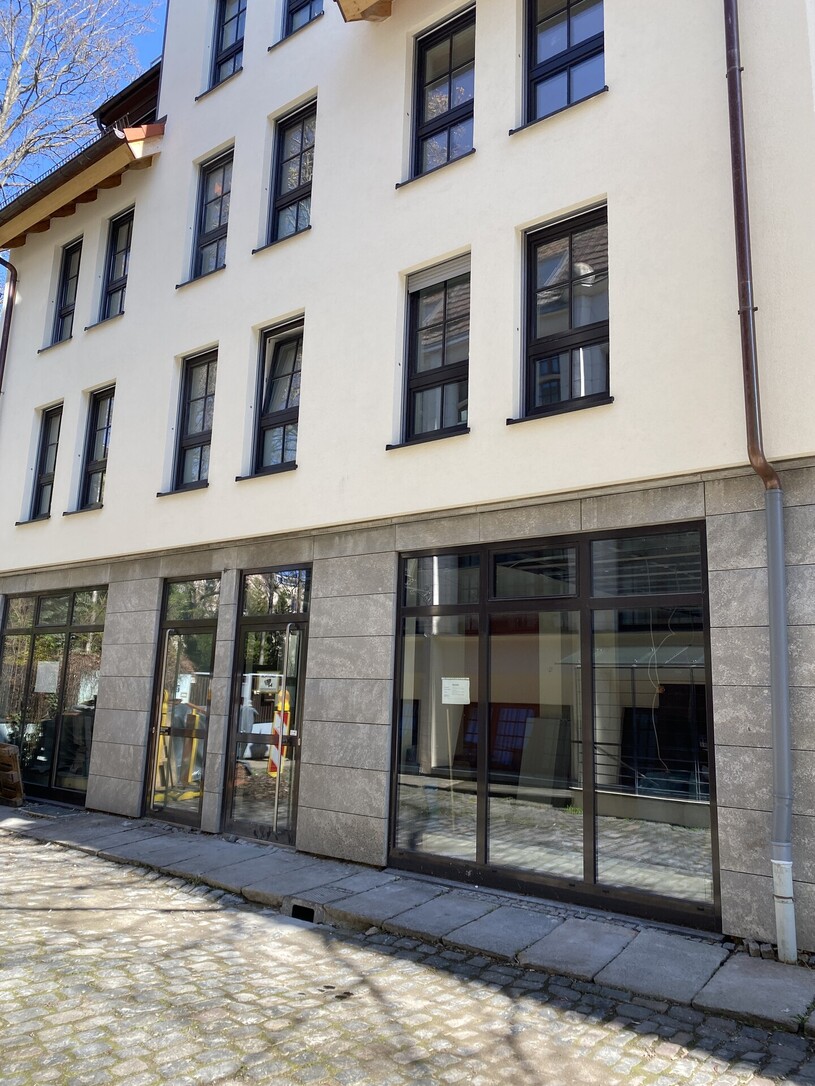 Außen Schaufensterfront