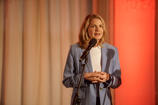 Impressionen vom Wirtschaft trifft Kultur-Konzert "Violet Greens" am 4. April 2025 in der Alten Handelsbörse. 