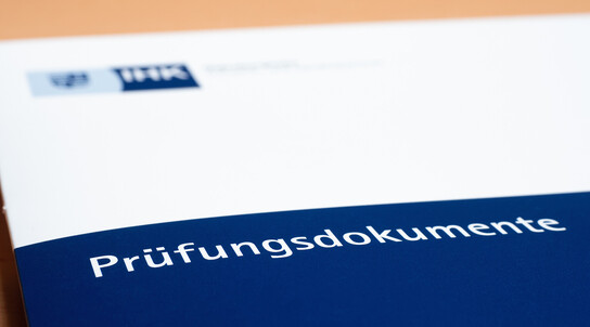 Mappe für Prüfungsdokumente