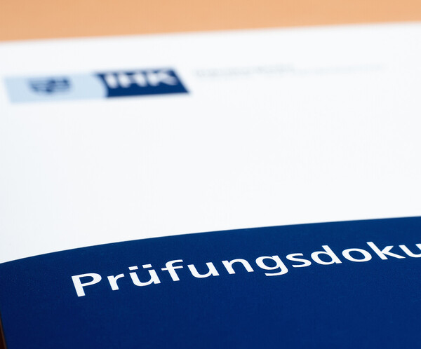 Mappe für Prüfungsdokumente