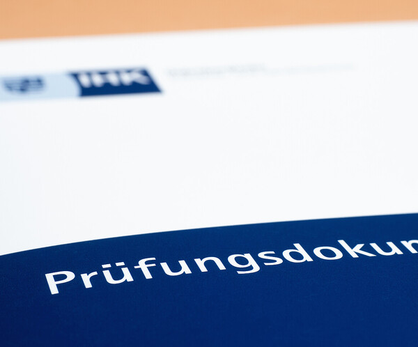 Mappe für Prüfungsdokumente