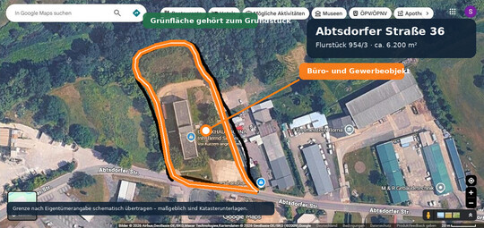 Lage im Luftbild