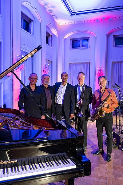 Wirtschaft trifft Kultur: Impressionen vom Konzert der LAMETTA FIVE in der Alten Börse am 30.11.2023