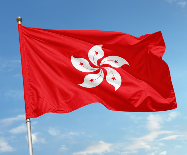 Hongkong Flagge