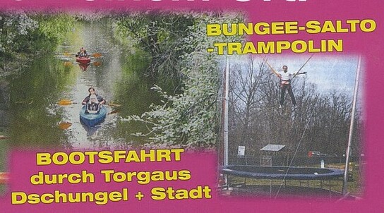 Torgau, Freizeitpark Hartenfels, Attraktionen